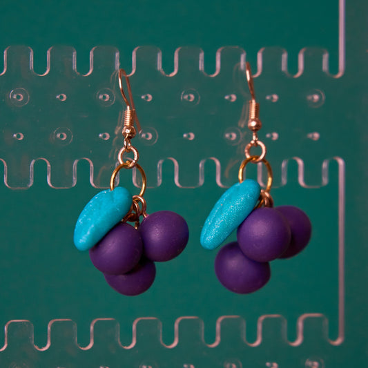 Great grape earrings