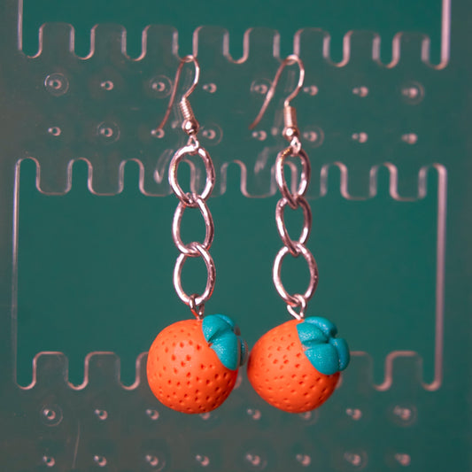 Orange-ya-glad earrings